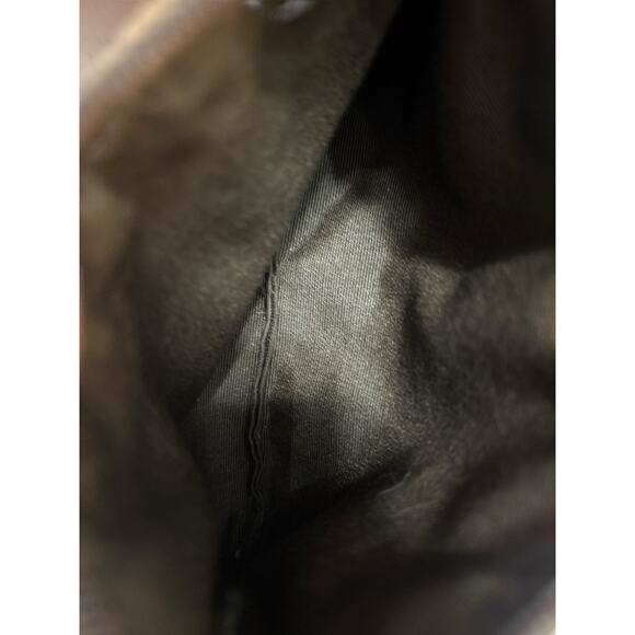 COACH Signature C Jacquard Small Wristlet Wallet Mahogany Brown - Picture 3 of 6